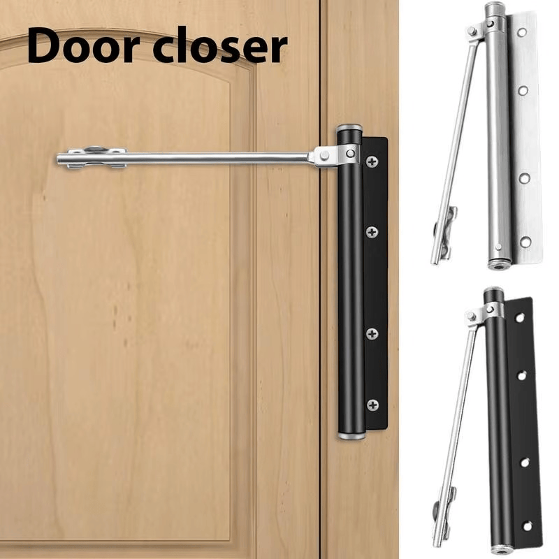 Heavy-Duty Automatic Door Closer Lock Safety Spring Door Design Fitting Heavy-Duty Automatic Door Closer
