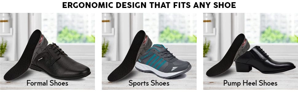 Height Enhancing Shoe Insoles | Innersoles Height Enhancing Sole Increase Height Insole Height Enhancing Shoe Insoles (4 Layer Insoles)