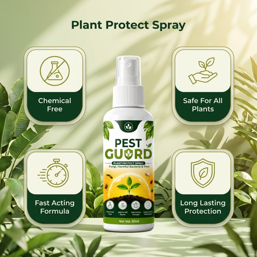 Pest Guard Plant Protection Spray (Pack of 3)
