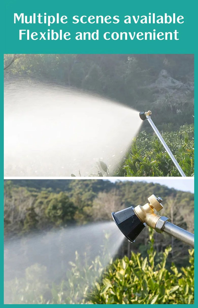 High Pressure Water Atomizer | Spray Nozzle Water Misting Sprinkler Pressure Water Sprayers Gun - High Pressure Water Atomizer