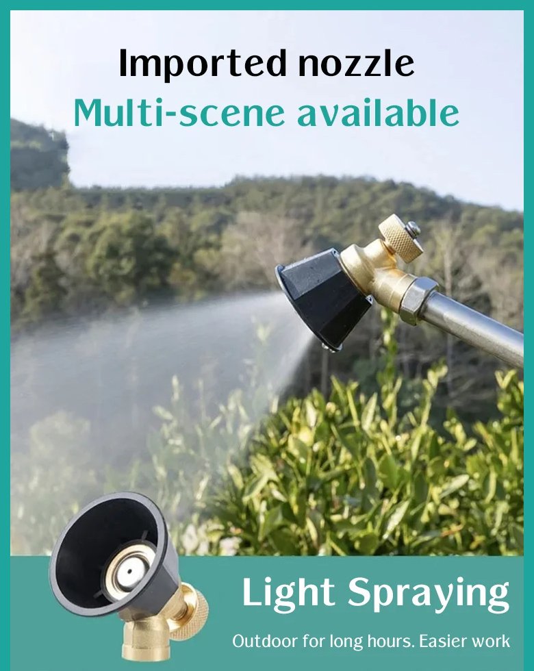 High Pressure Water Atomizer | Spray Nozzle Water Misting Sprinkler Pressure Water Sprayers Gun - High Pressure Water Atomizer