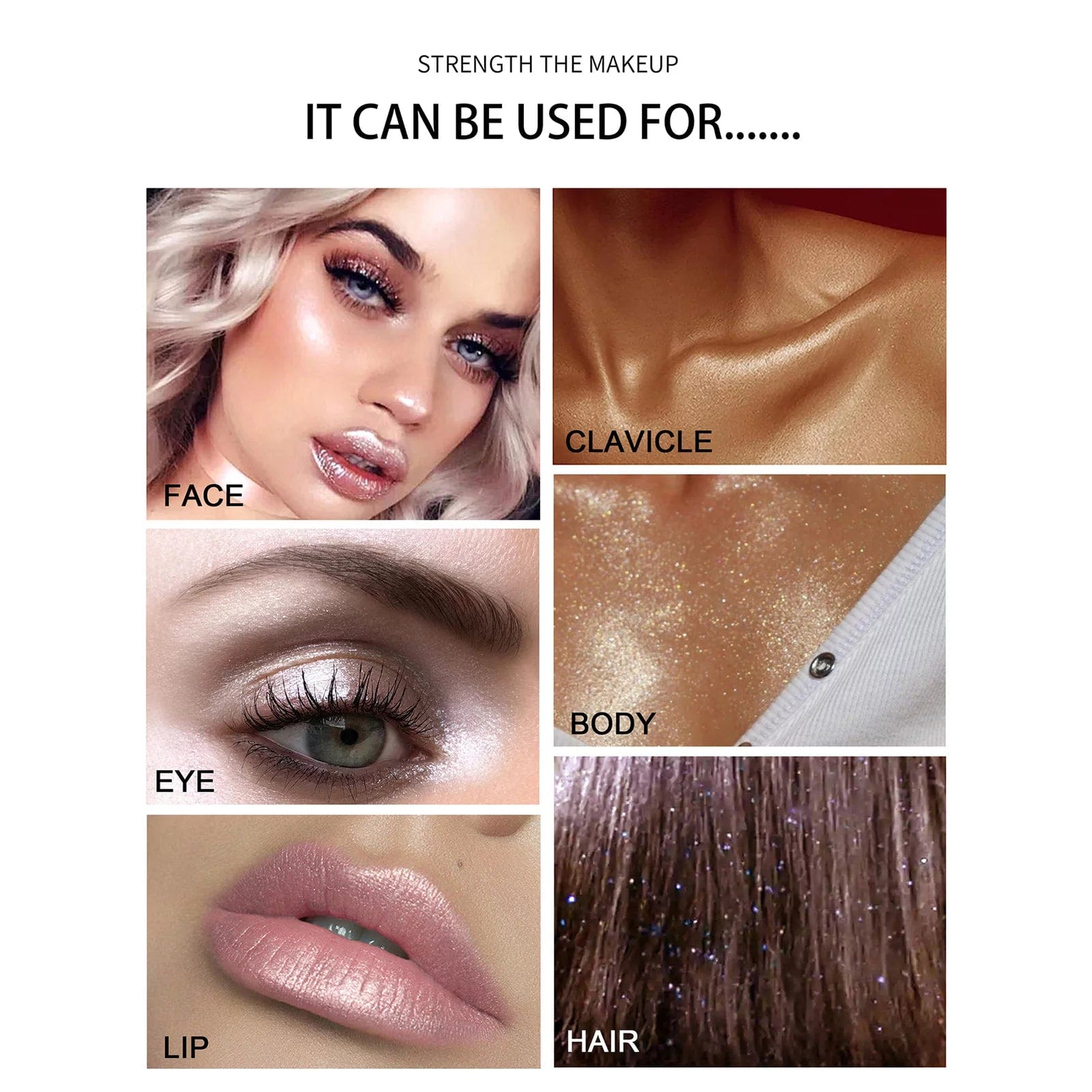 Highlighter Makeup Cosmetics Stick Makeup Powder Glitter Highlighter Makeup Glitter Highlighter Stick