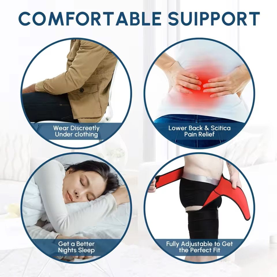 Hip Brace | Hamstring Injury Brace Pain Relief Hip Support Brace Wellness Products Hip Brace