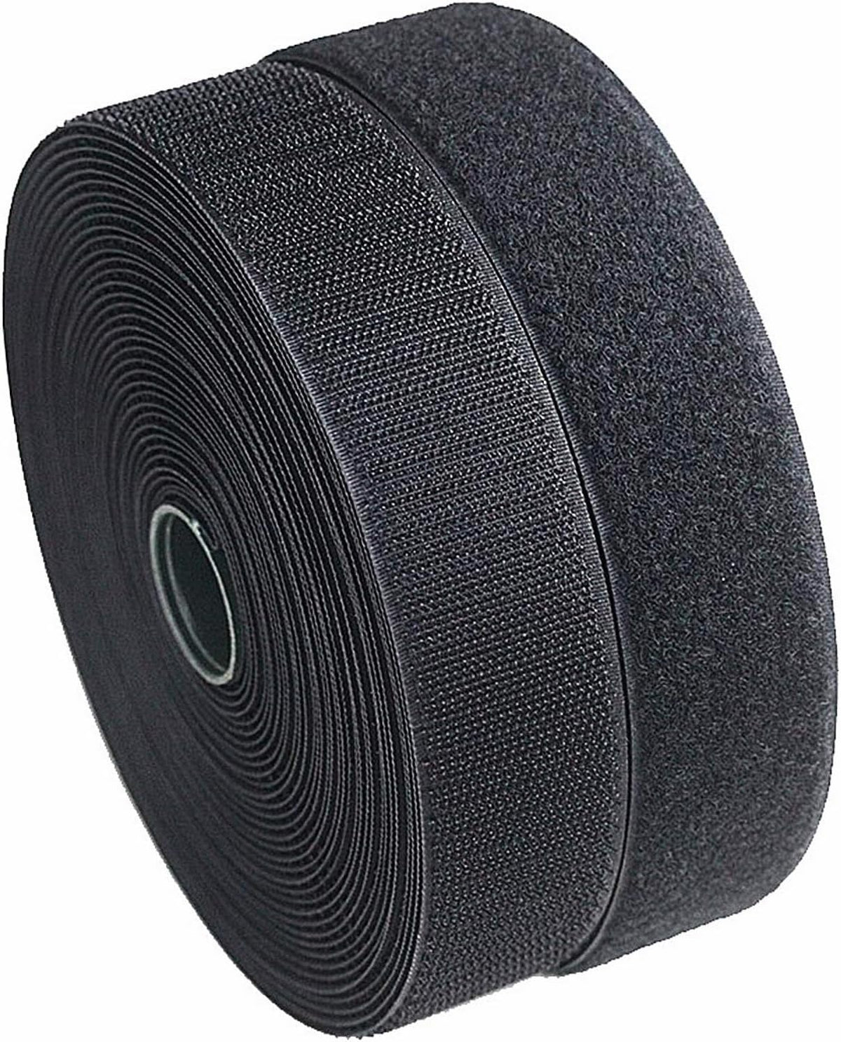 Hook & Loop Adhesive Tape | Velcro Tape Adhesive Double Sided Strips Waterproof Fabric Sticky Tape Hook & Loop Adhesive Tape