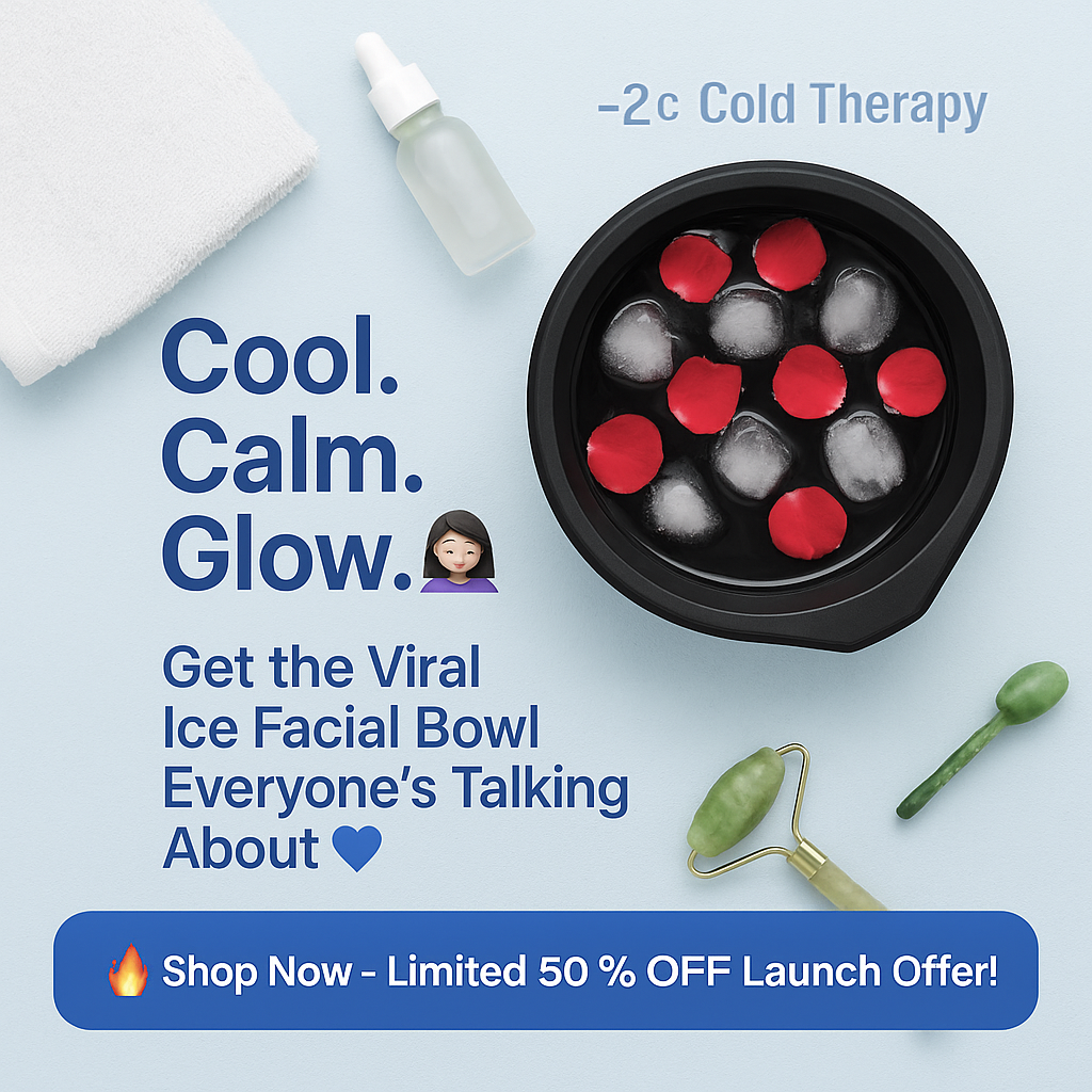 Ice Facial Bowl | Skin Care Poducts Facial Pores Ice Bowl For Skin Glow - Ice Facial Bowl