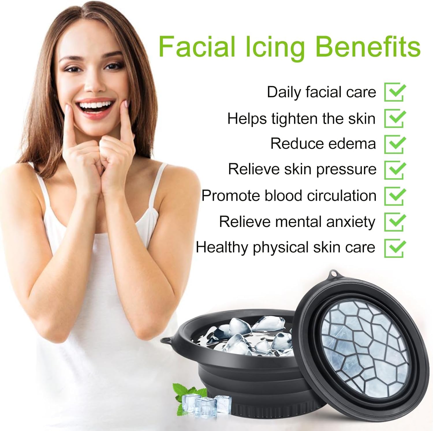 Ice Facial Bowl | Skin Care Poducts Facial Pores Ice Bowl For Skin Glow - Ice Facial Bowl