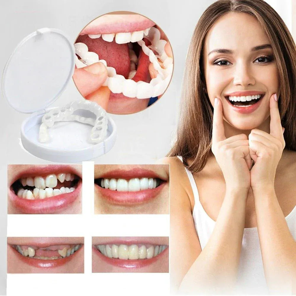 Ezysmyl Snap-On Cosmetic Teeth Enhancer tool Ezysmyl Snap-On Dentures