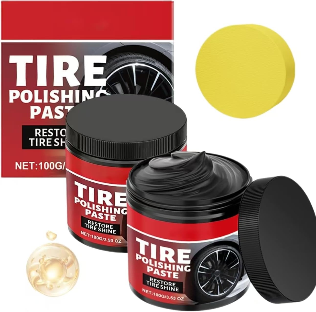 Magic Tire Polish (Pack of 2)