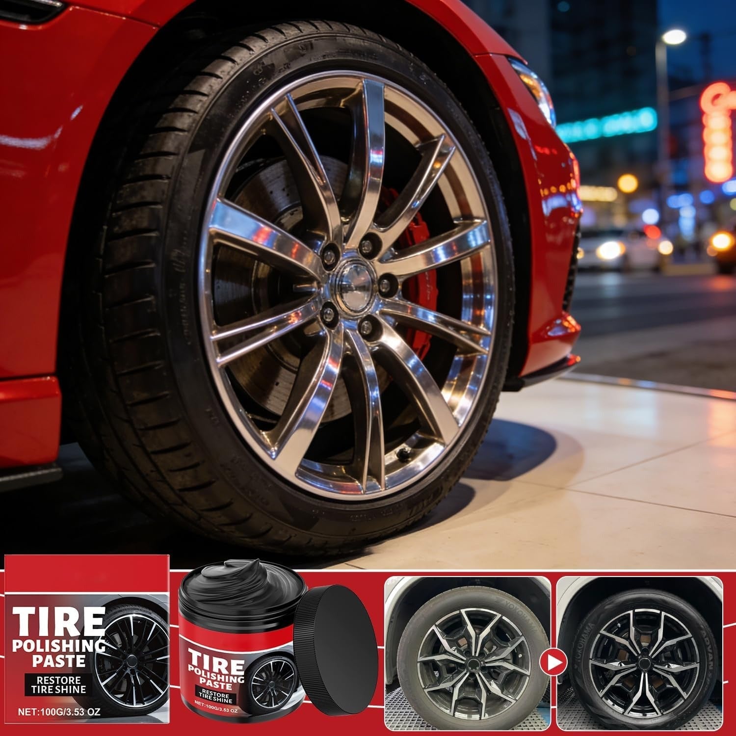Magic Tire Polish (Pack of 2)