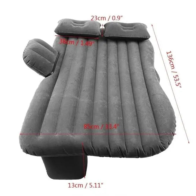 Inflatable Car Travel Bed | Inflatable Bed Air Car Mattress Cushion Airwave Bedding For Car - car and bike accessories - Inflatable Car Travel Bed