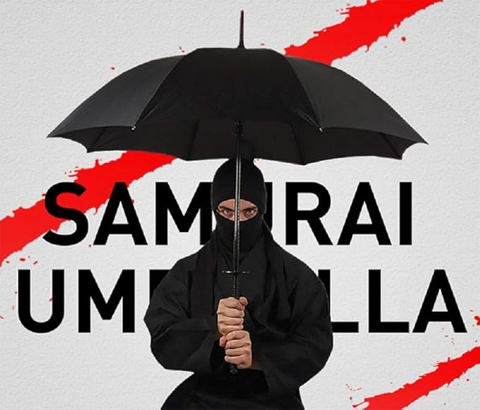 Katana Handle Umbrella | Big Umbrella Katana Uv Rain Cover Umbrella Foldable Katana Handle Umbrella