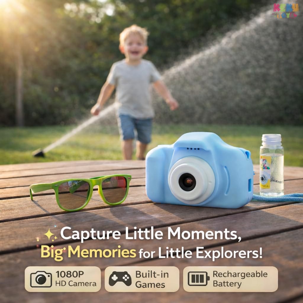 KidCliq | Digital Camera Kids Videography Toy Photo Digicam toys Kidcliq HD Digital Video Camera for Toddler
