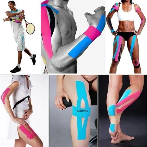 Kinesiology Tape | Muscle Pain Strain Spasm Relief Tape Cramp For Soreness Tape Mucle - Kinesiology Tape for Muscle Pain Relief