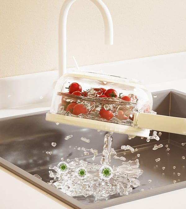 Kitchen Colander Bowl (2 Bowls) | Kitchen Storage Containers Tools Cleans Fruits And Vegetables In Bowls Kitchen Colander Bowl (2 Bowls)