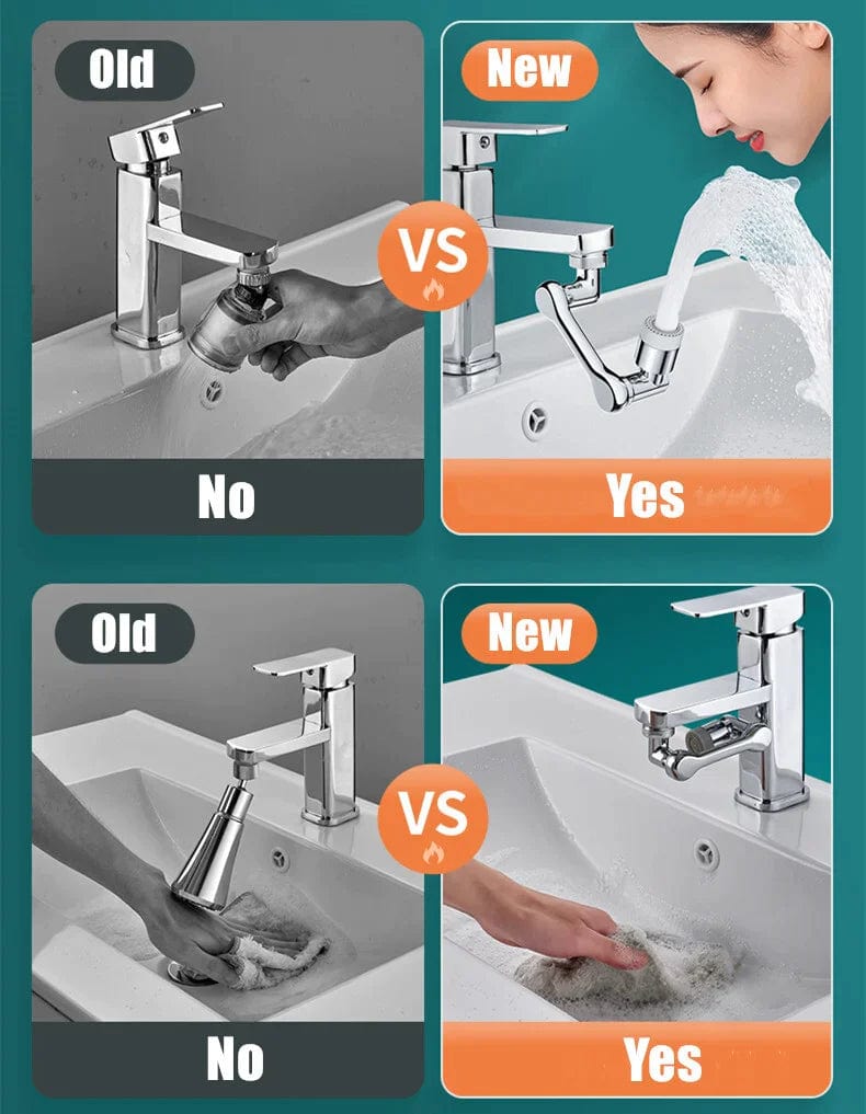 Kitchen Faucets Sink Tap Water Aerator Tap Faucets For Bathroom - Rotatable Faucet Aerator (Buy 1 Get 1 Free) Rotatable Faucet Aerator (Buy 1 Get 1 Free)