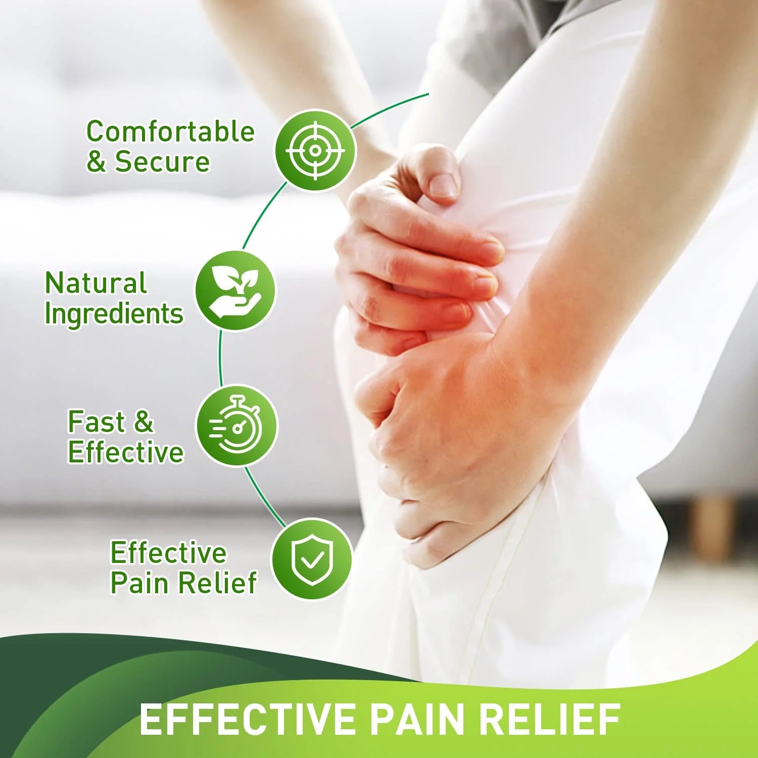 Knee Relief Patch Kit | Knee Joint Pain Relief Patch Sticker Plaster - Knee Relief Patch Kit - Knee Relief Patch Kit (Pack of 10)