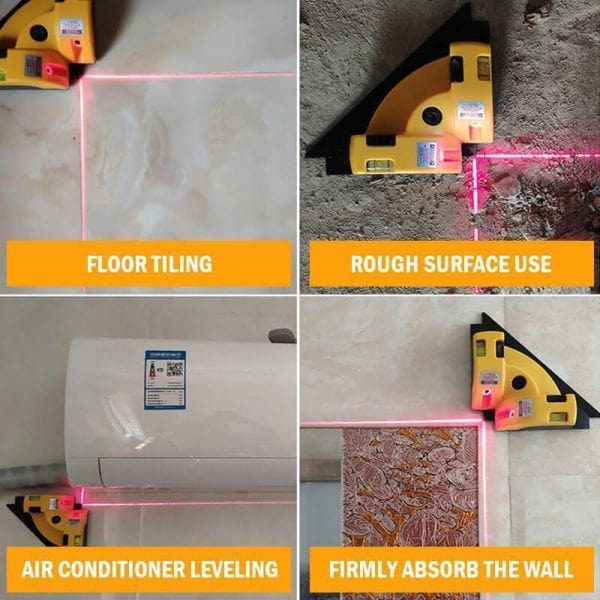 Laser Measuring Tape Ruler Laser level Digital Measuring Instrument - Right Angle Laser Level Right Angle Laser Level