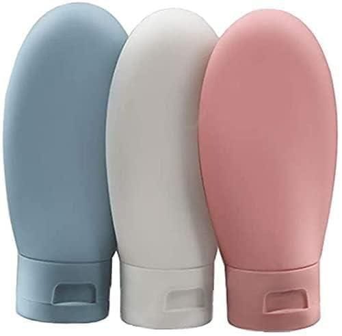 Leakproof Travel Bottles (Set of 3) | Essentials Kit Portable Accessories For Travelling Leakproof Travel Bottles (Set of 3)
