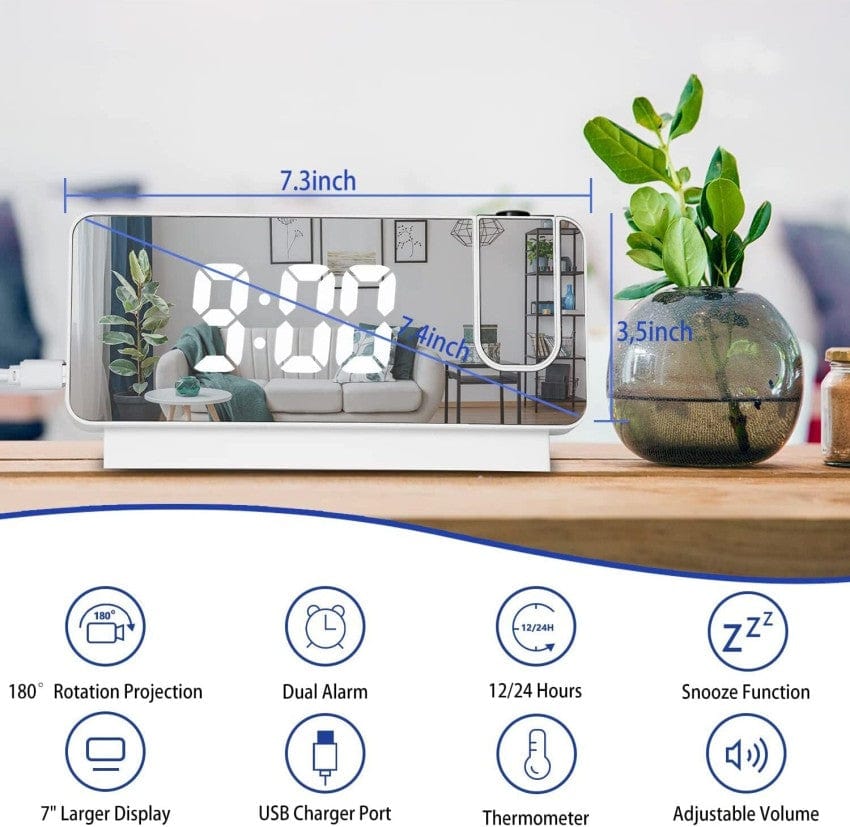 Led Alarm Clock Alarm Clocks Led Alarm Clock