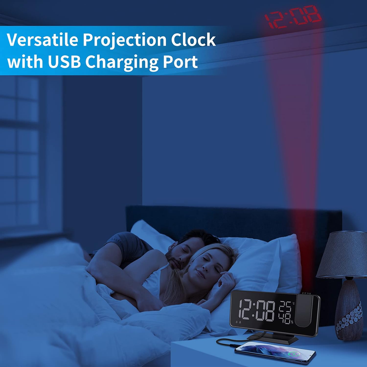 Led Digital Projection Alarm Clock Led Digital Projection Alarm Clock