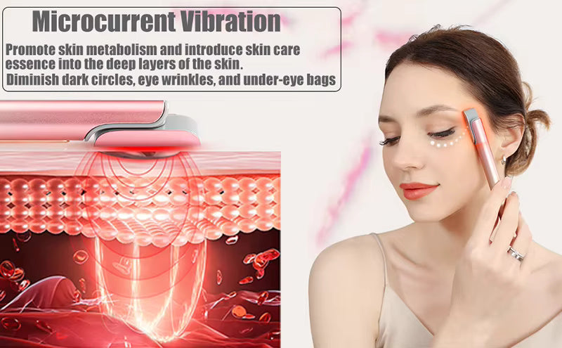 Light Therapy Wand | Red Light Therapy For Face Treatment At Home Facial Light - Light Therapy Wand