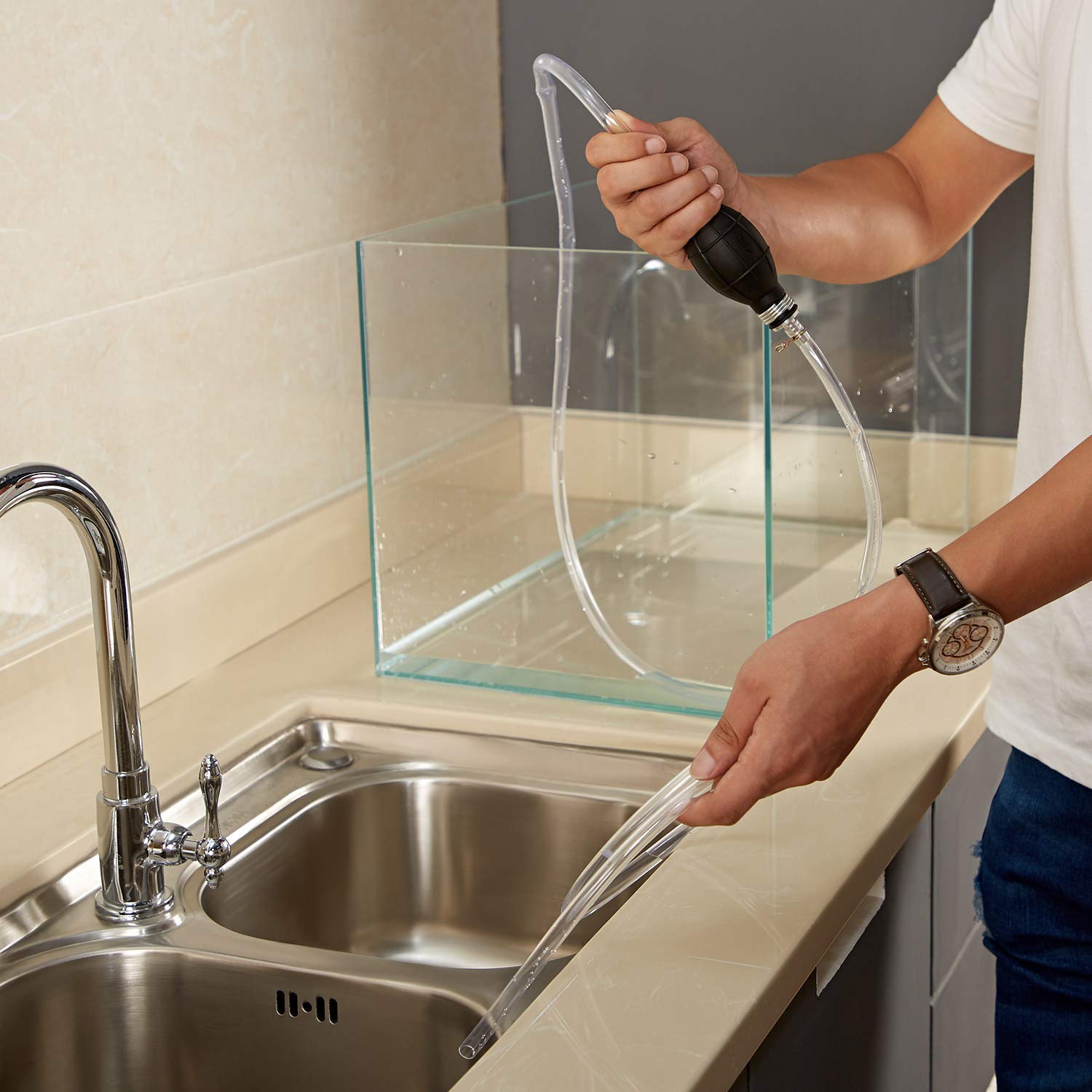 Liquid Transfer Pump Oil Diesel Water Transfer Pipe Liquid Transfer Pump