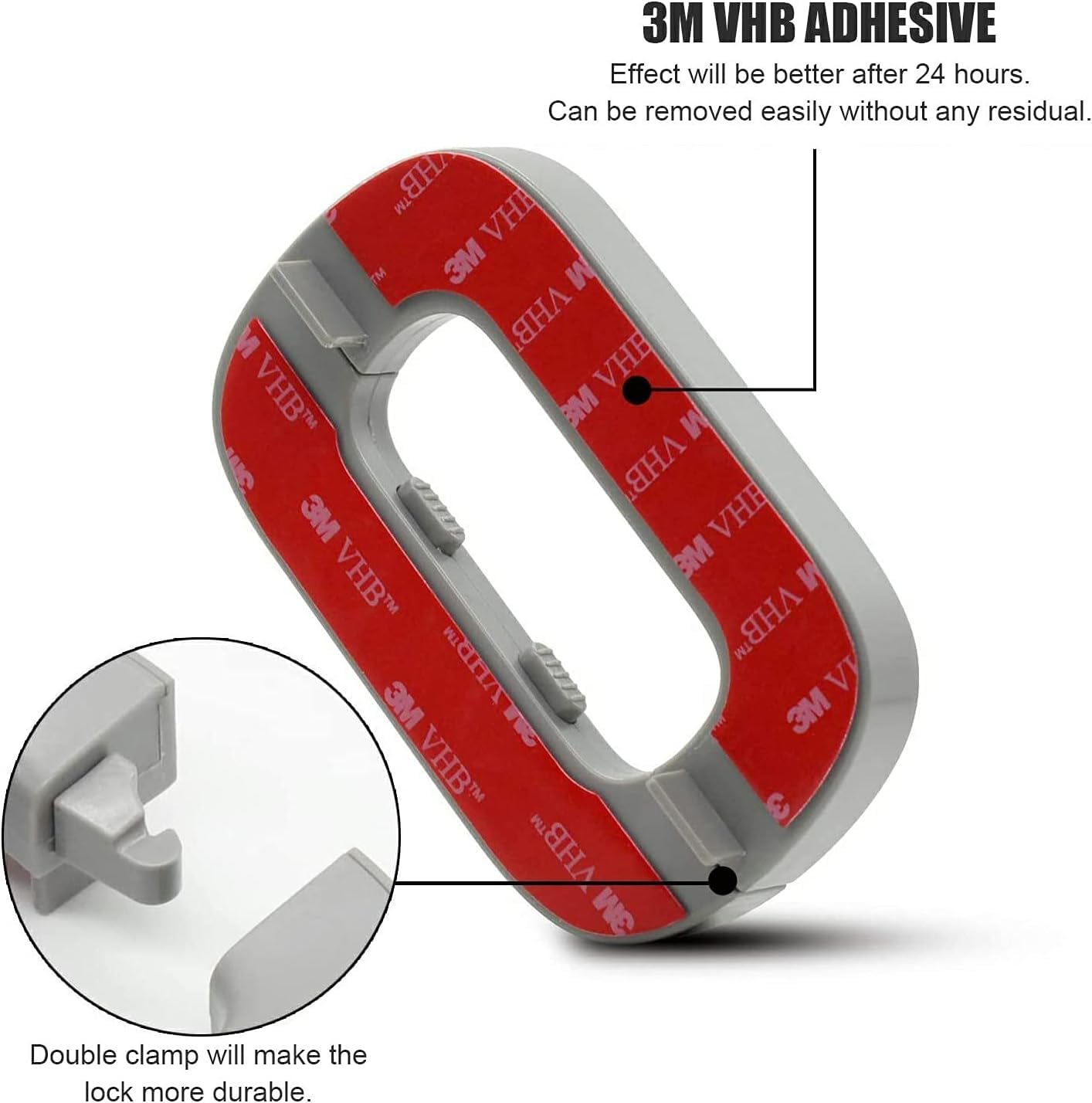 Lockxio | Fridge Lock Safety Door Freezer Locks For Safety Latch Home & Kitchen Lockxio Fridge Safety Child Lock
