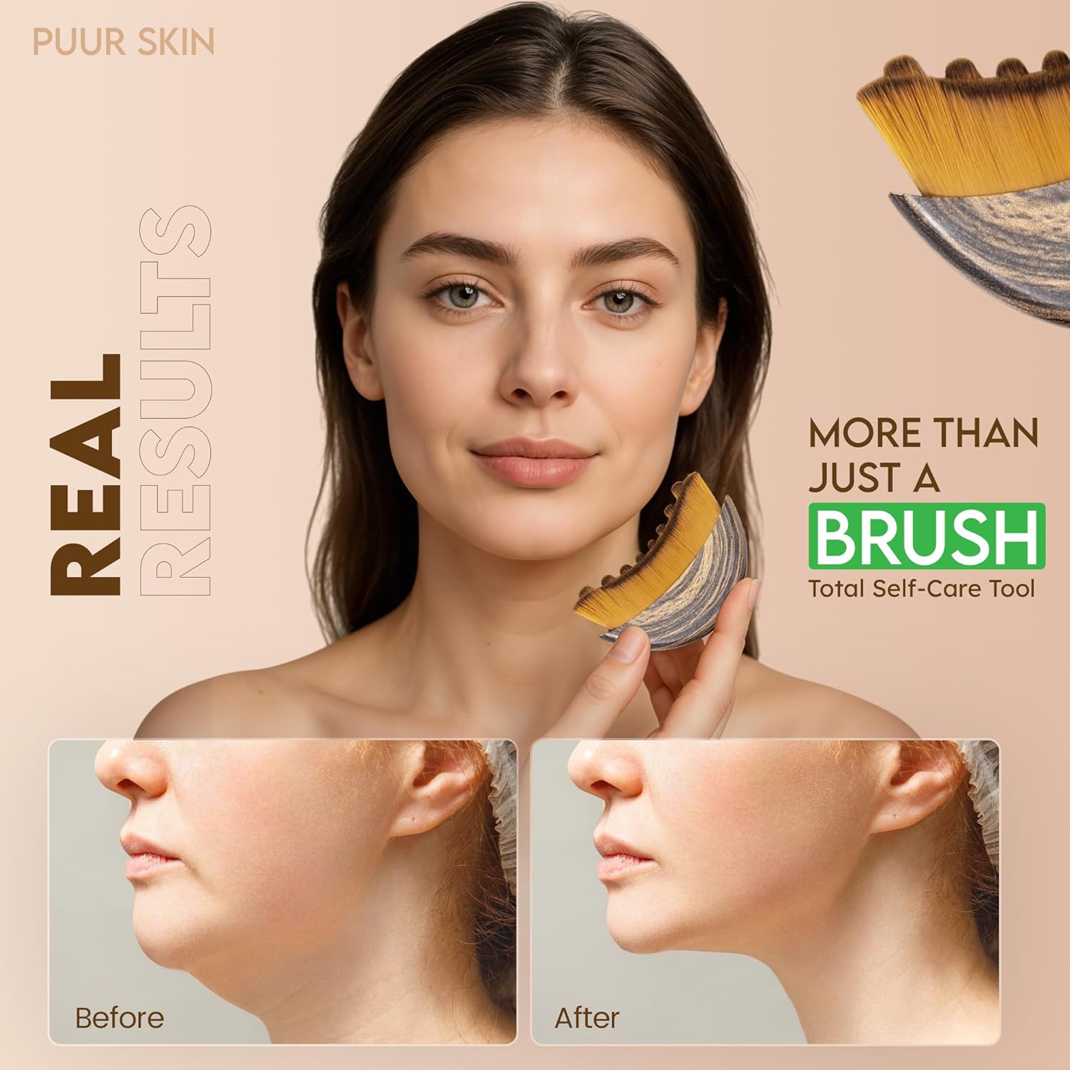 Lymphatic Contour Face Brush| Skincare Products Face Brush Facial Cleansing Brush Soft Skin - Lymphatic Contour Face Brush
