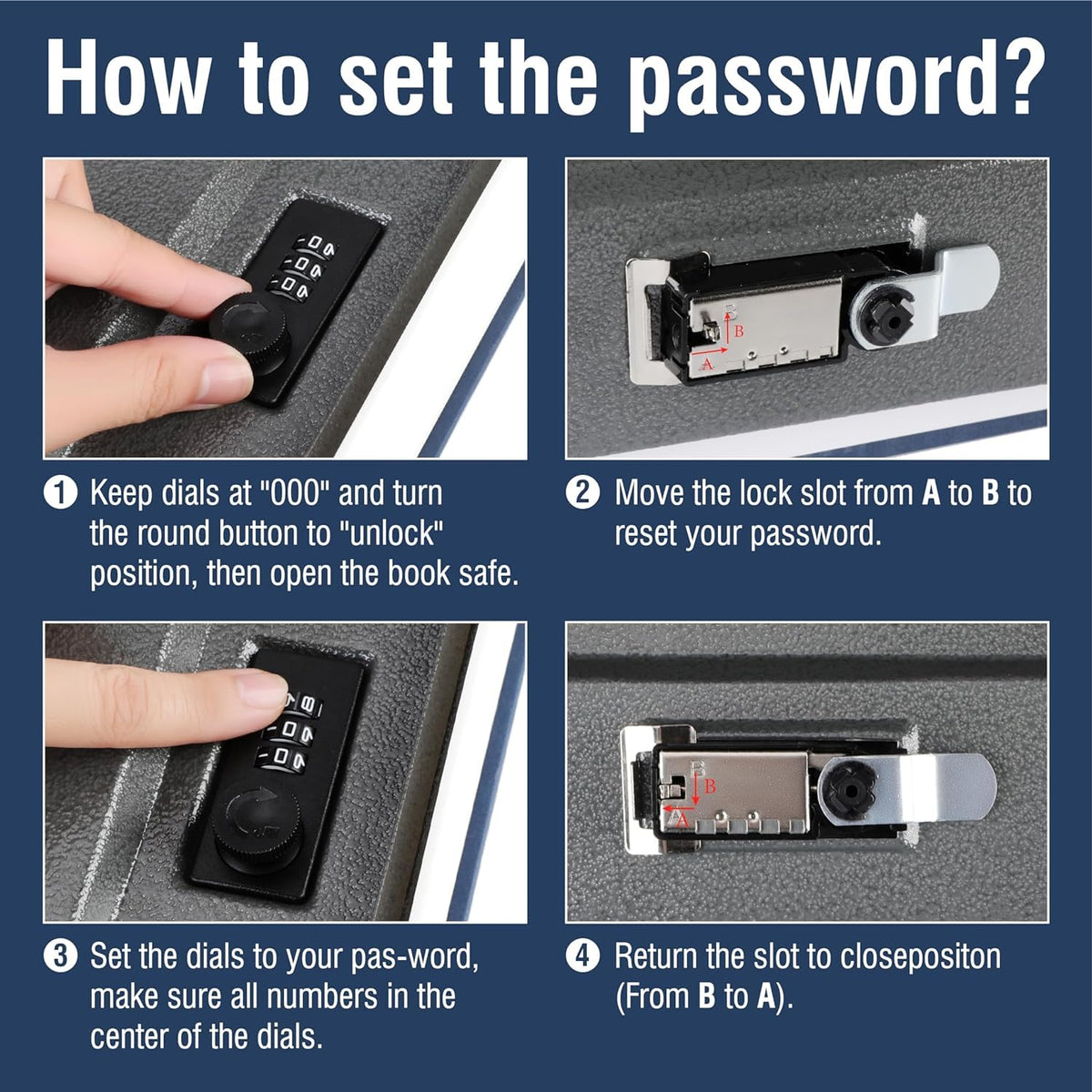 Book Safe Locker