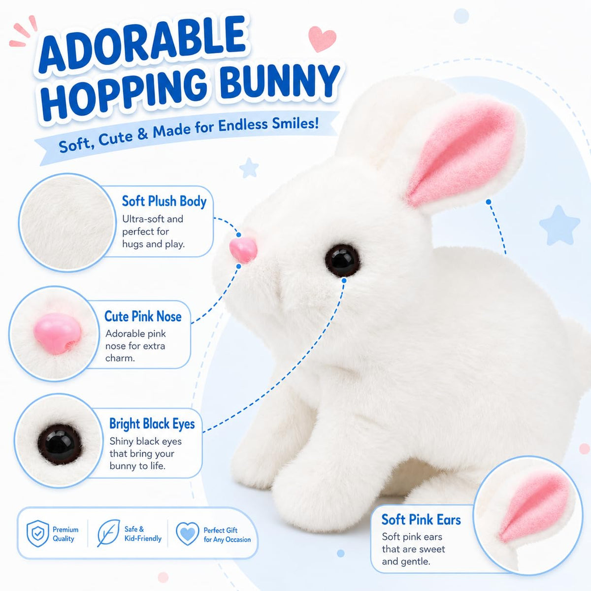 🐇Walking and Hopping Rabbit