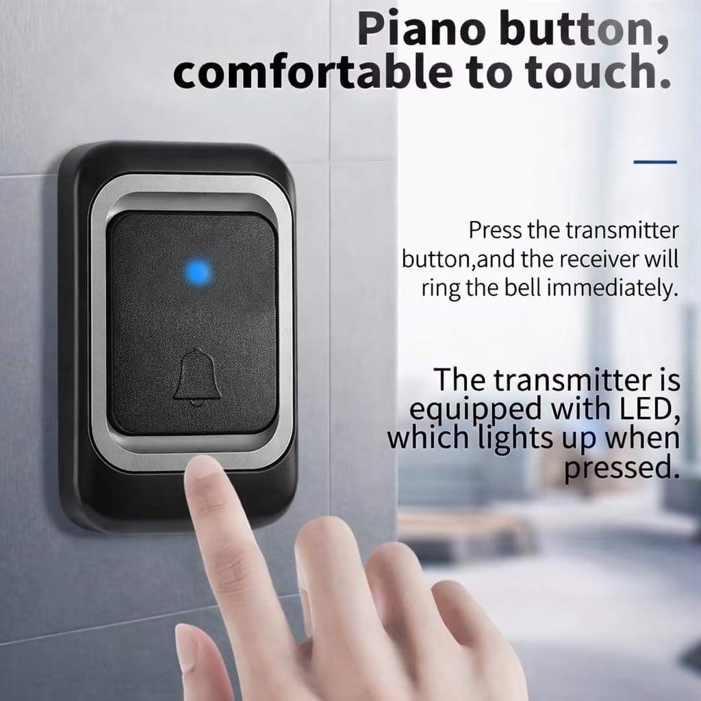 Wireflixo Wireless Doorbell Kit