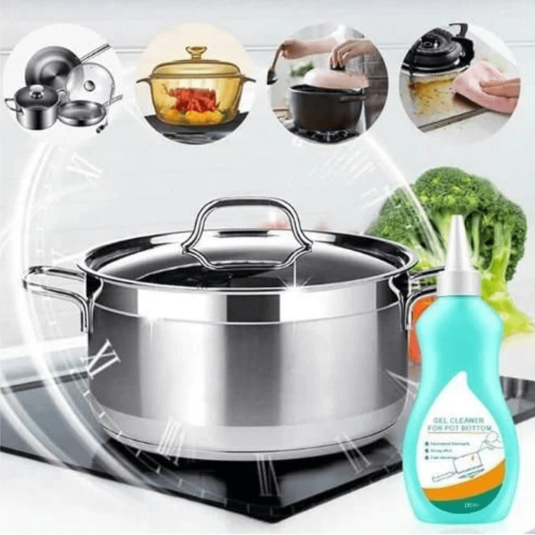 Magic Gel Cleaner (Pack of 2) | Cleaning Gel Product Household Deep Cleaner Spray Magic Gel Cleaner (Pack of 2)