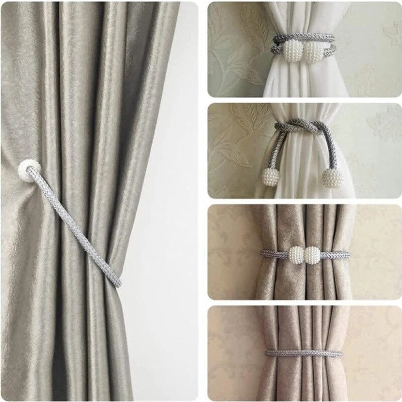 Magnetic Curtain Tiebacks Home Improvement Magnetic Curtain Tiebacks