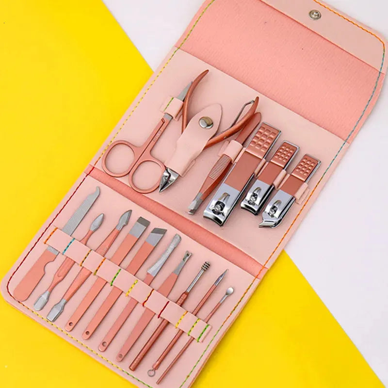 Manicure Pedicure Set For Women | Manicure Pedicure Nail Art Kit Set Tools Care Clippers - Manicure Pedicure Set For Women
