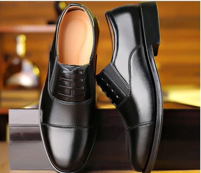 Men's Business Formal Leather Shoes | Formal Shoes For men Black Men's Leather Footwear Men's Business Formal Leather Shoes