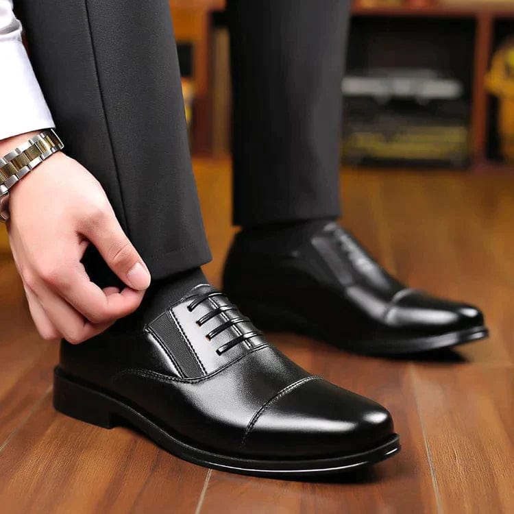 Men's Business Formal Leather Shoes | Formal Shoes For men Black Men's Leather Footwear Men's Business Formal Leather Shoes