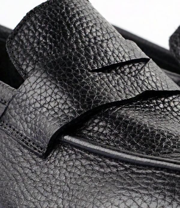 Men's Shoes Slip On Loafers Leather Shoe - Handmade Milled Penny Loafers Ultra Flex Handmade Milled Penny Loafers