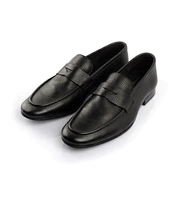 Men's Shoes Slip On Loafers Leather Shoe - Handmade Milled Penny Loafers Ultra Flex Handmade Milled Penny Loafers