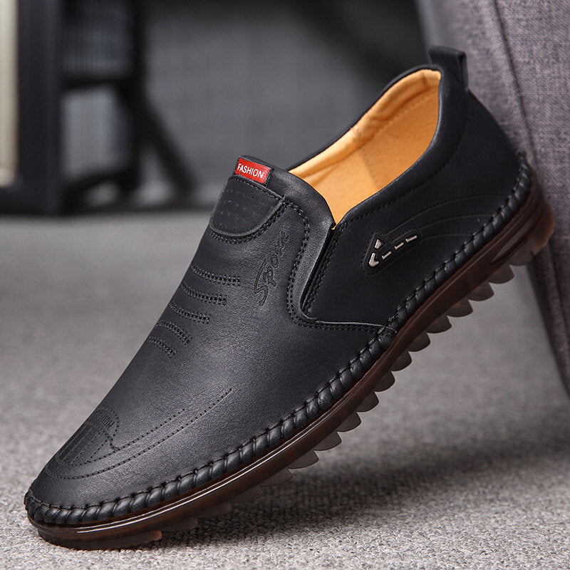 Men's Leather Formal Shoes | Boots For Men Leather Boot Black Shoes Formal Shoe For Guys - 6 / Brown - Men's Leather Formal Shoes Signature Shoes