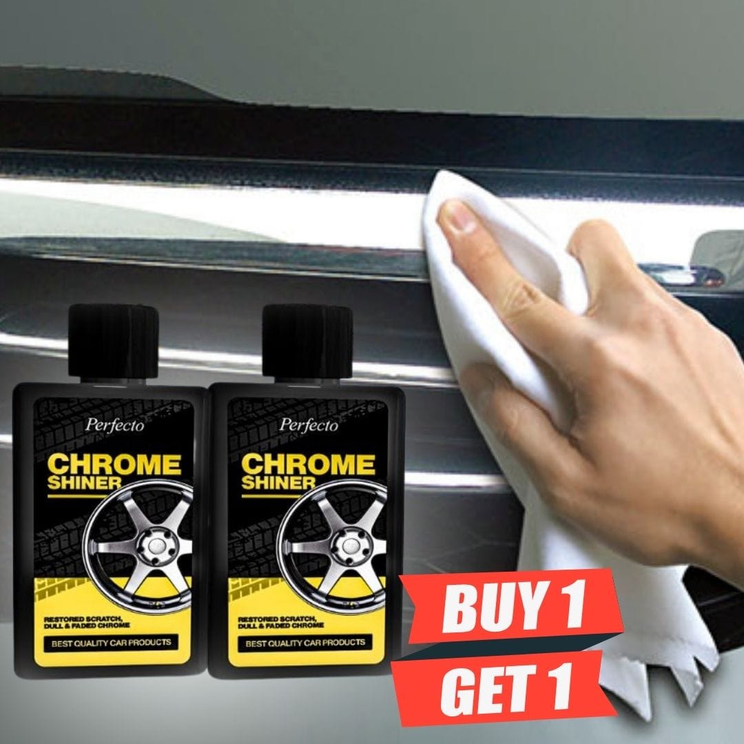 Metal Steel Polish Liquid Cleaner Chrome Polisher Stainless Clean - Chrome And Metal Cleaner (Buy1 Get1 Free) Chrome And Metal Cleaner (Buy1 Get1 Free)