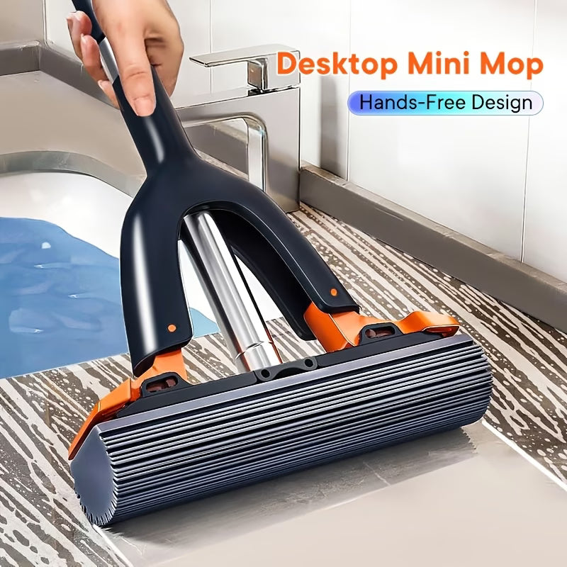 Mini Cleaning Mop | Cleaning Mop Floor Washing Household Cleaning Wiper Cleaner Sponge Mop Mini Cleaning Mop