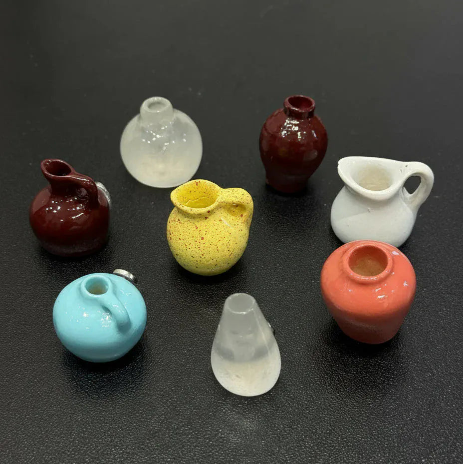 Mini Flower Vase Fridge Magnets | HomeDecor For Refrigirators Ceramic Vase Home Mini Flower Vase Fridge Magnets