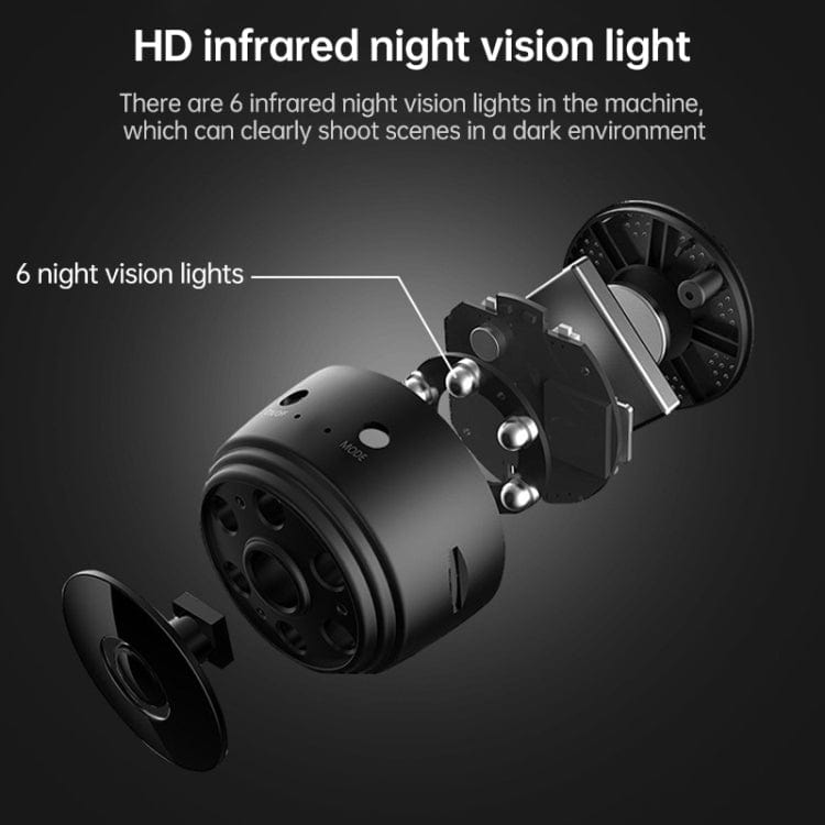 Mini Wireless Magnetic Security Camera | Spy Mini Camera Wireless Cctv Audio Video Wifi Camera security camera Mini 1080P Wireless Magnetic Camera