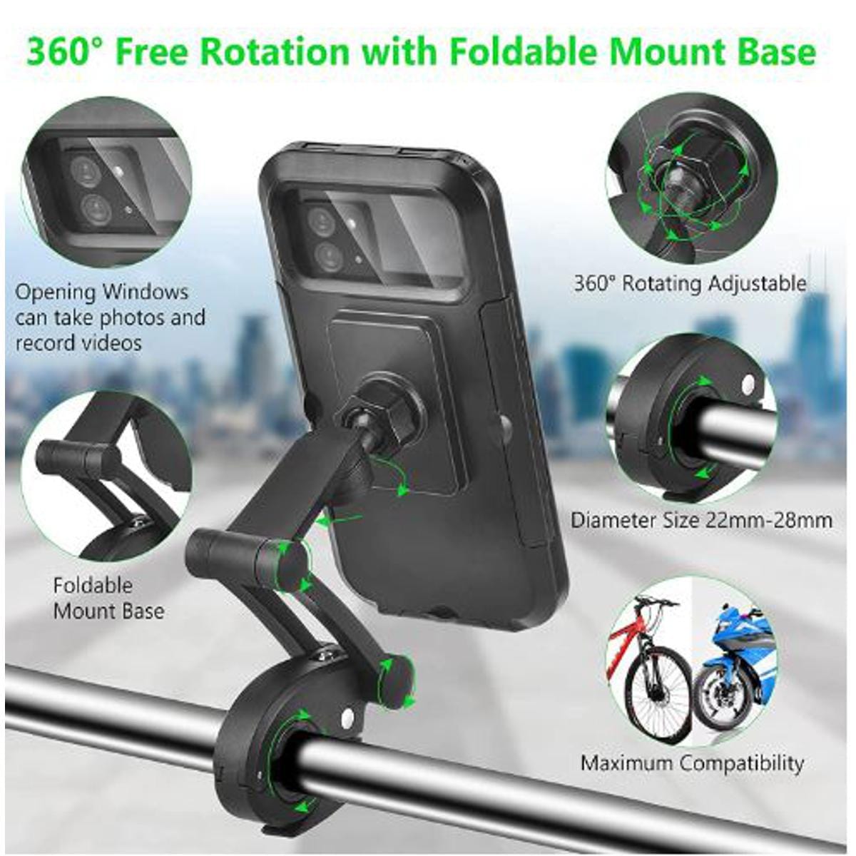 Mobile Holder For Bike Phone Holder On Bike Bicycle Mobile Holder - Bike Phone Holder Bike Phone Holder