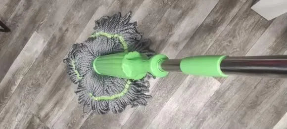 Mop Cleaning Floor Washing Spinning Microfiber Twisting Mop - Self-twisting Water Rotating Mop