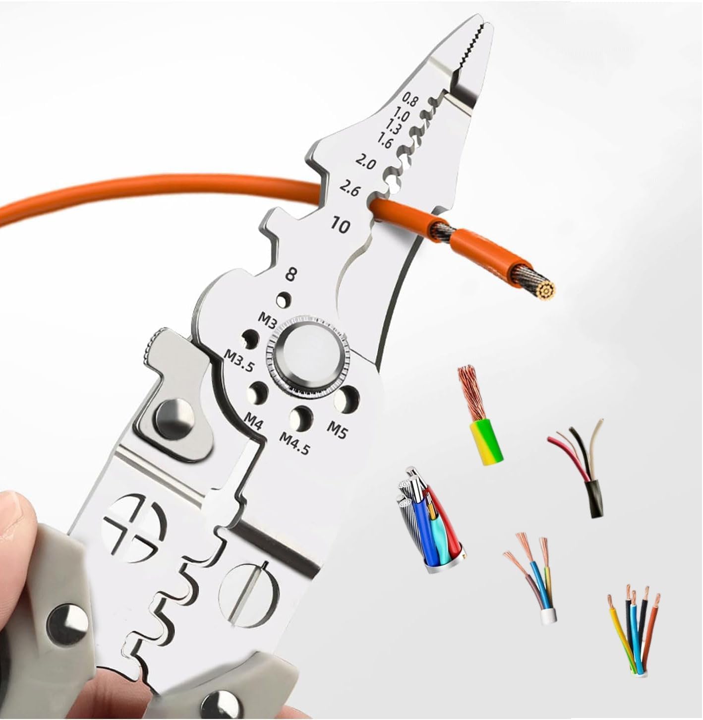 Multi-functional Wire Stripper & Cutter 2.0 Multi-functional Wire Stripper & Cutter | Wire Stripper Cutter Pliers Power Tools Garden Crimper - Multi-functional Wire Stripper & Cutter 2.0 Multi-functional Wire Stripper & Cutter