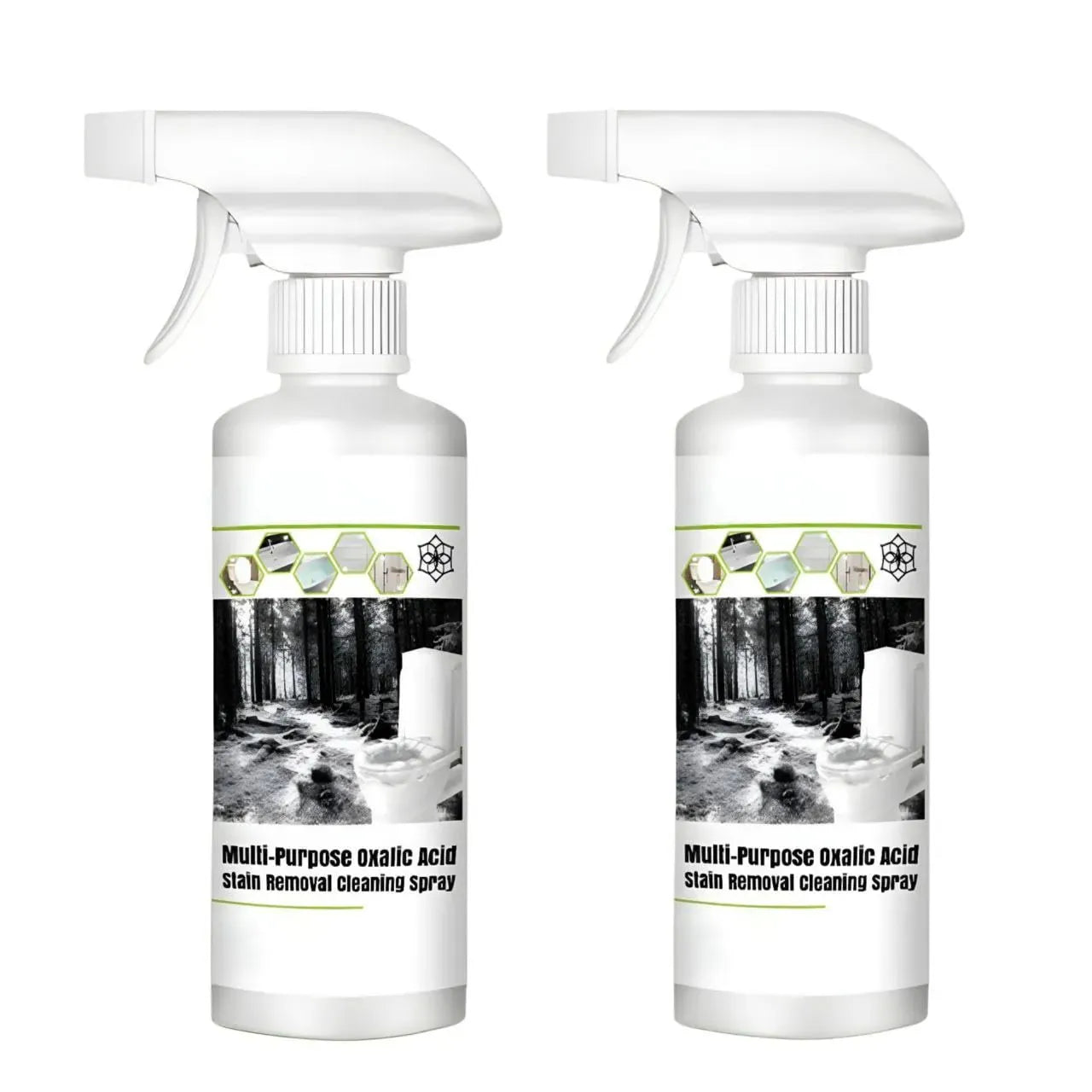 Multi-Purpose Oxalic Acid Stain Removal Spray 300ML (Set of 2) | Stain Remover Cleaner At Home Tile Rust Cleaner Surface Cleaning Home Improvement Multi-Purpose Oxalic Acid Stain Removal Spray 300ML (Set of 2)
