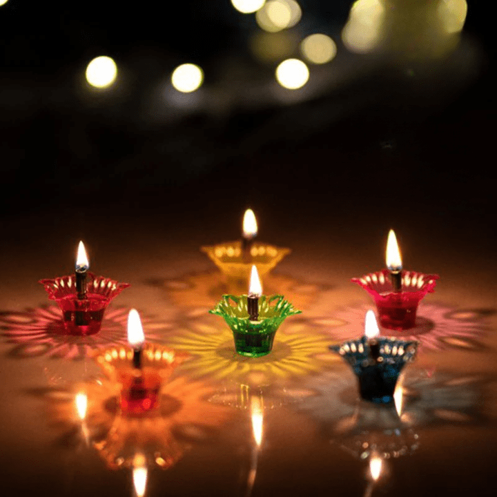 Multi Shape Water Sensor Reflection Diya Multi Shape Water Sensor Reflection Diya
