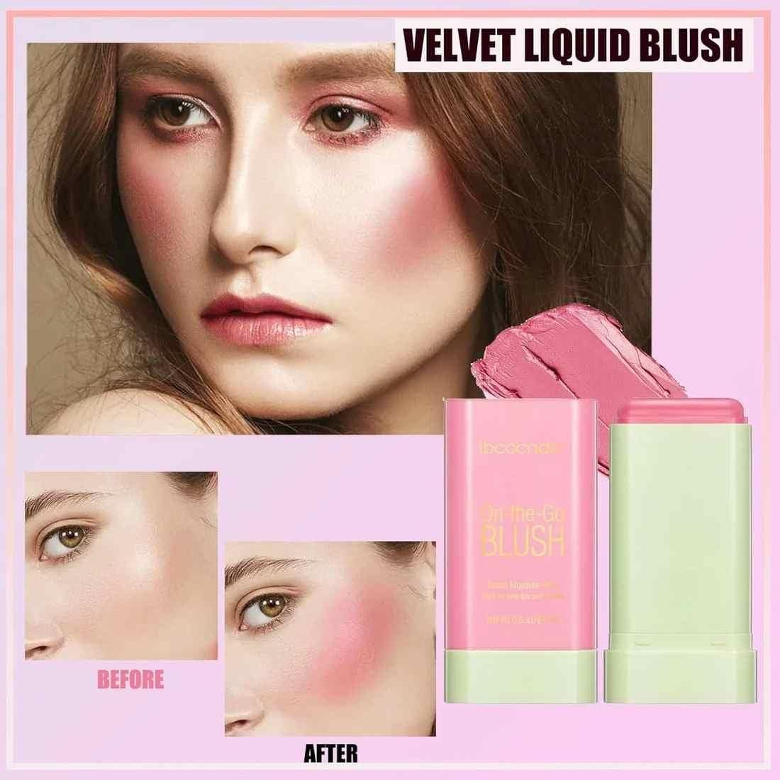 Multi-Use Makeup Blush Solid Moisturizer Stick Multi-Use Makeup Blush Solid Moisturizer Stick