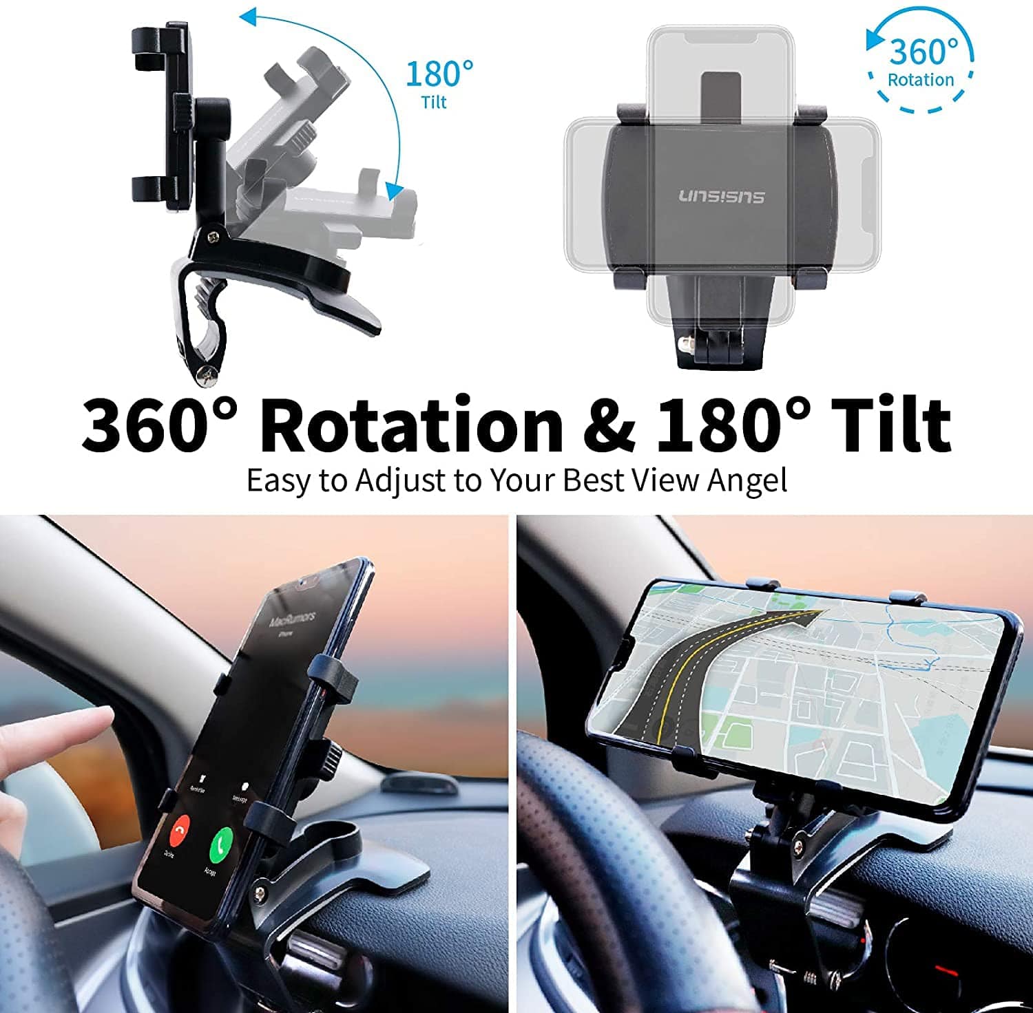 Multifunctional Car Dashboard Mobile Phone Holder Multifunctional Car Dashboard Mobile Phone Holder